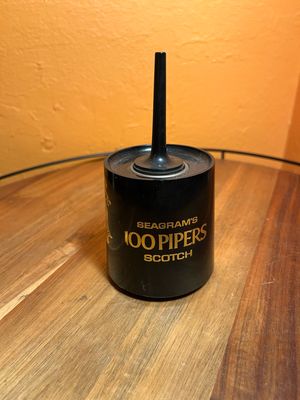 Seagram’s 100 Pipers Scotch Electro Match Table Lighter