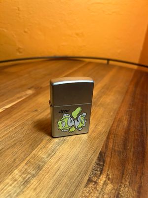 2000 Lovers Dayglo Fish Zippo Lighter
