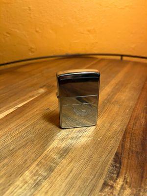 1986 Brown Trout Mirrored Zippo Lighter