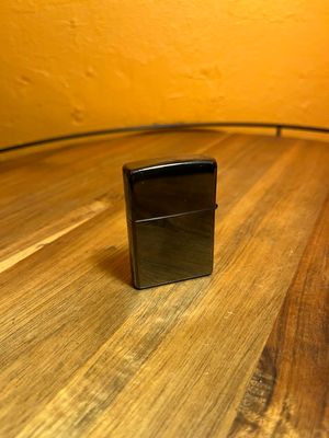 2002 Gunmetal Grey Bass Fishing Zippo Lighter