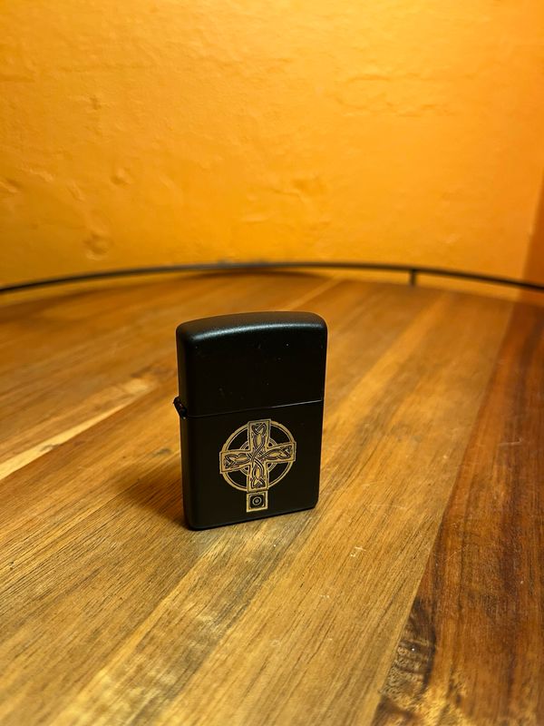 2008 Celtic Cross Zippo Lighter