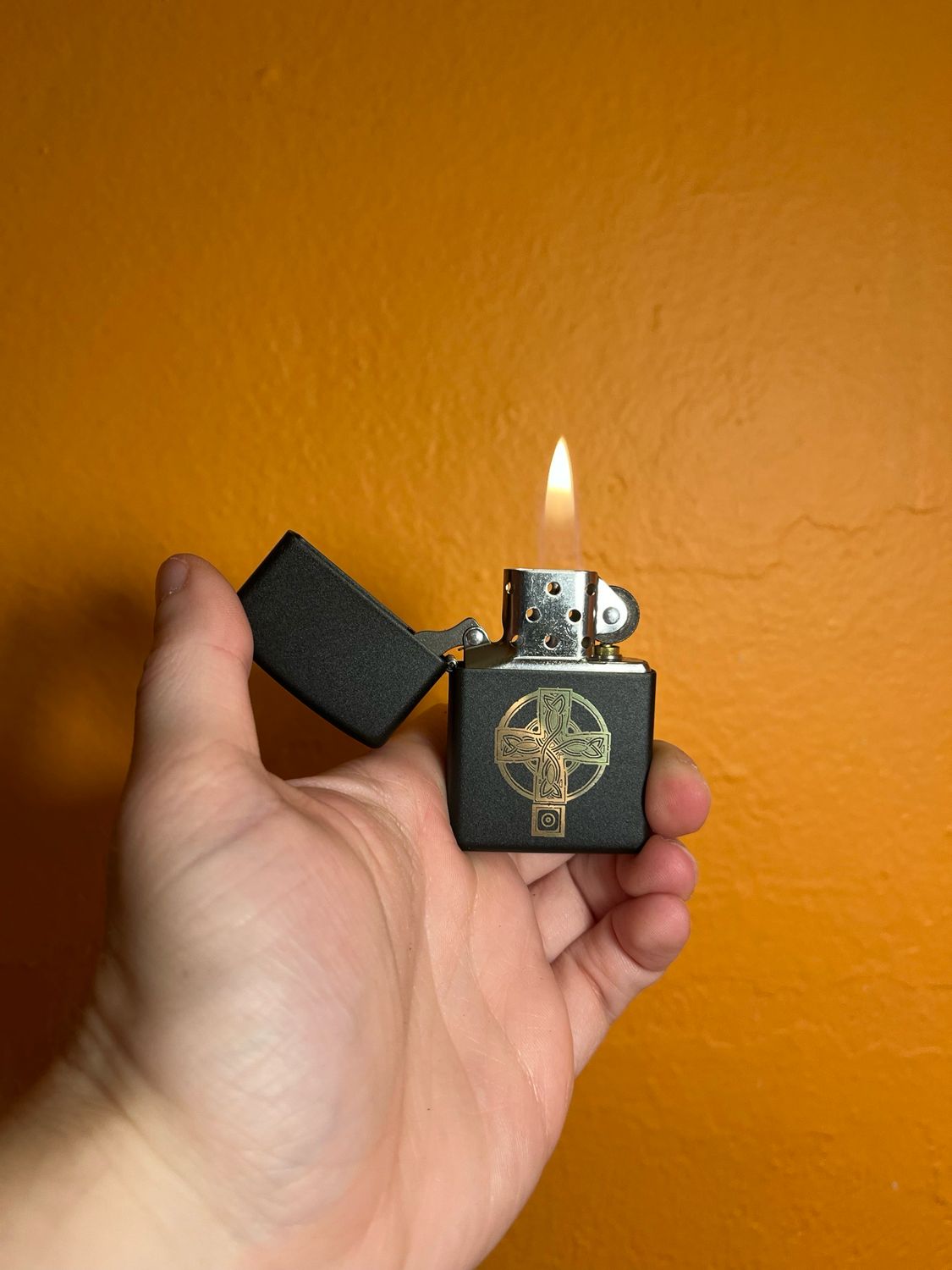 2008 Celtic Cross Zippo Lighter