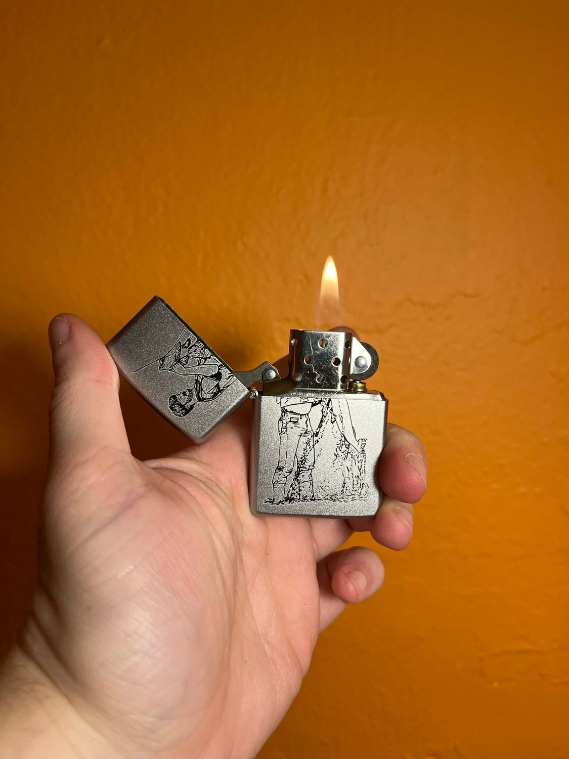 2002 Catch of The Day Zippo Lighter