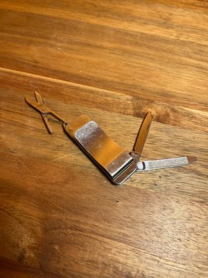 Money Clip Multitool Knife Scissors &amp; File
