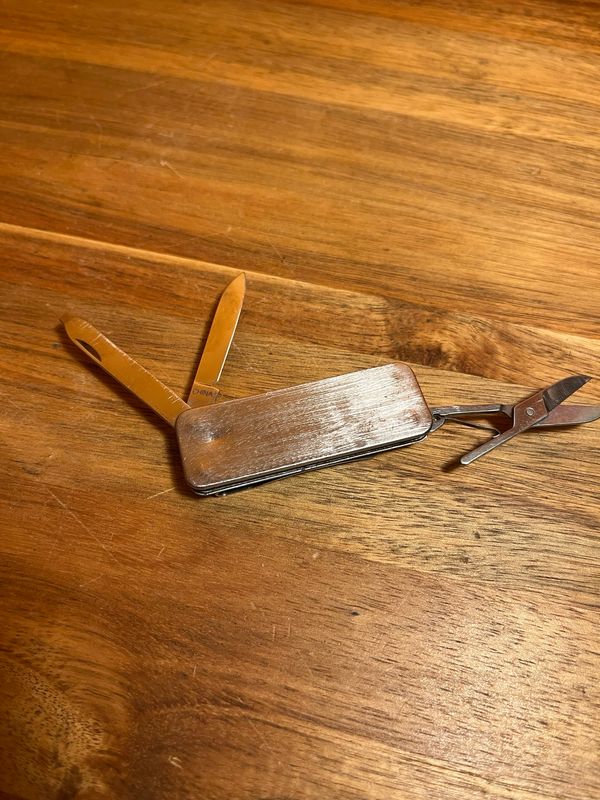 Money Clip Multitool Knife Scissors &amp; File