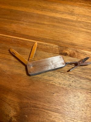 Money Clip Multitool Knife Scissors &amp; File
