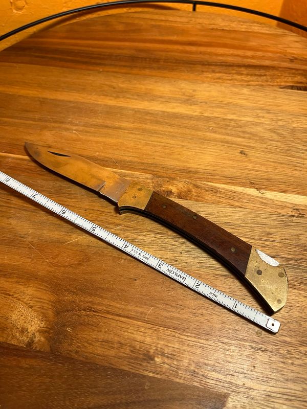 Made In Pakistan Folding Knife