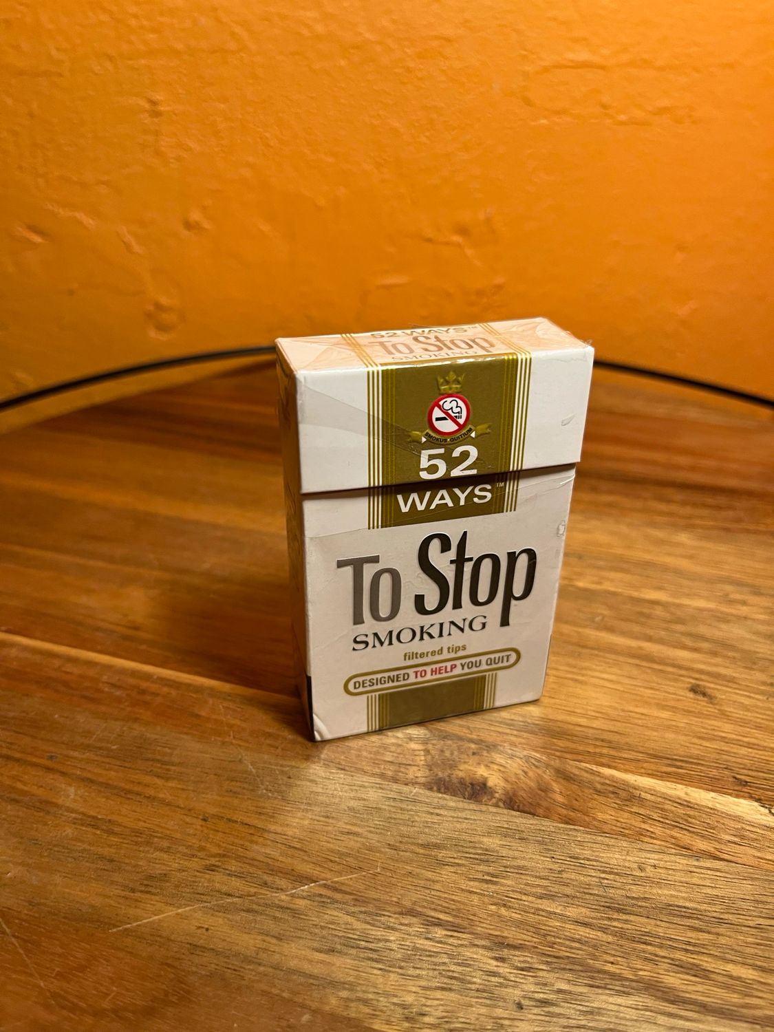 52 Ways To Stop Smoking Playing Cards