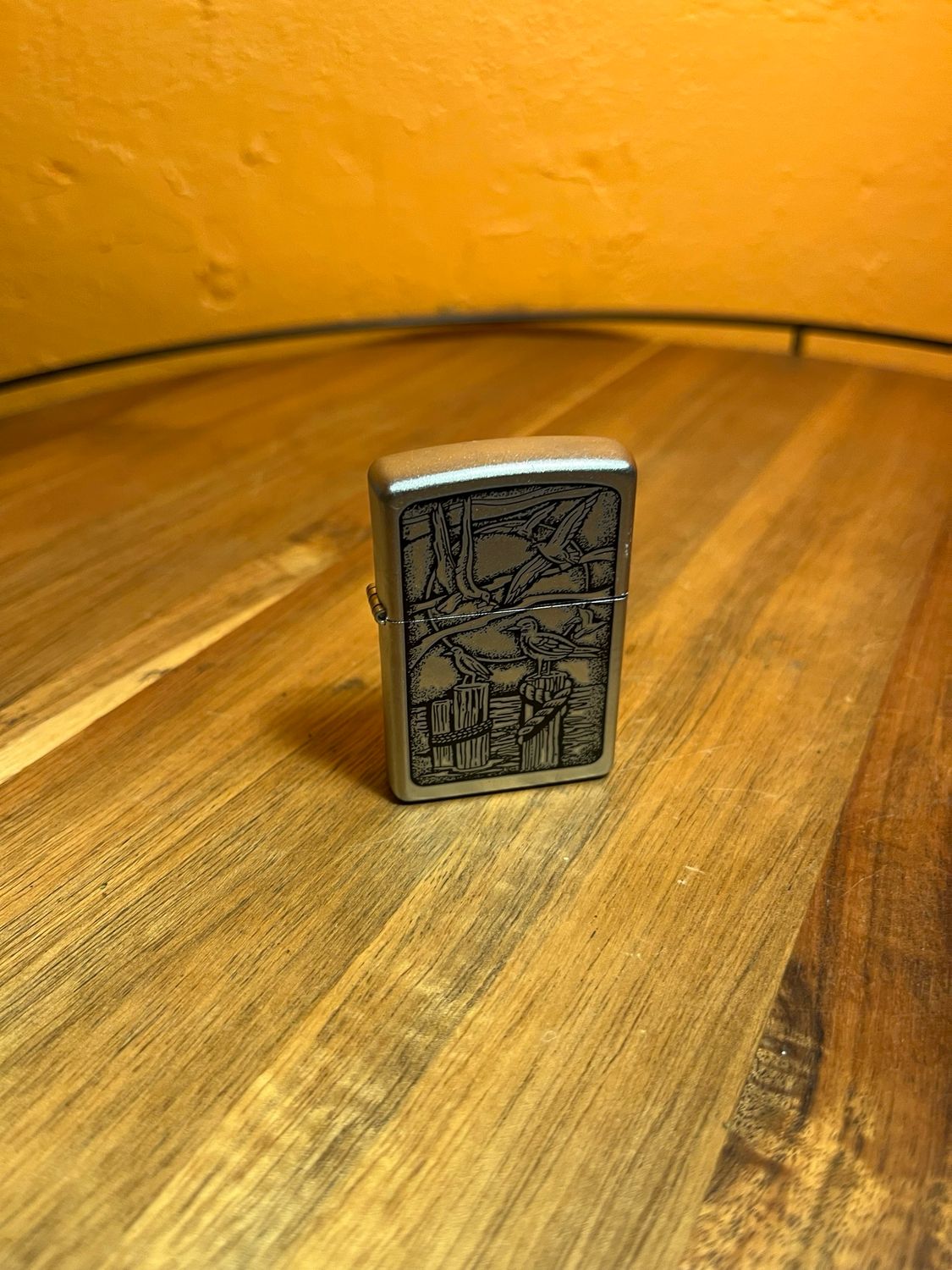 2006 Seagulls On The Dock Zippo Lighter