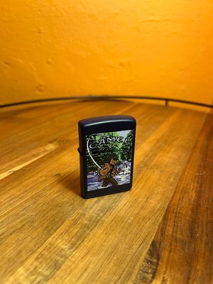 1996 Smokin Joe Camel Fishing Zippo Lighter