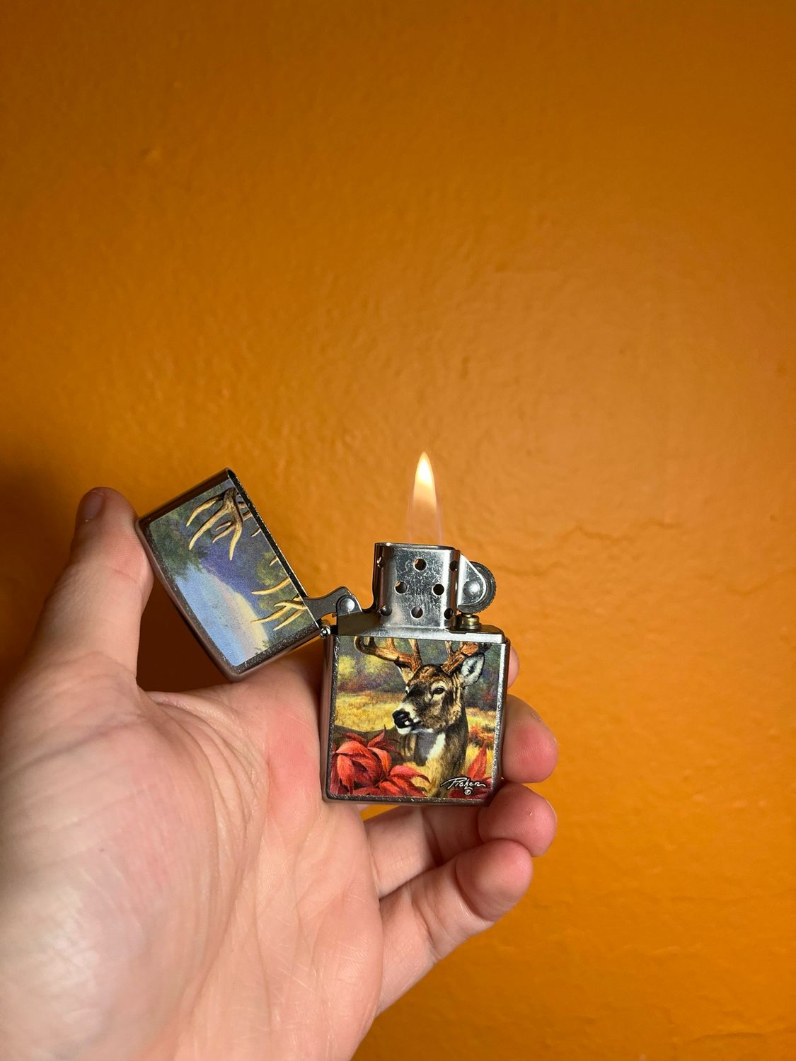 2011 Pieken Fall Buck Zippo Lighter
