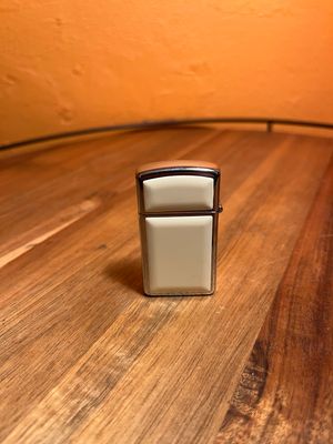1984 Scrimshaw Zippo Slim Lighter