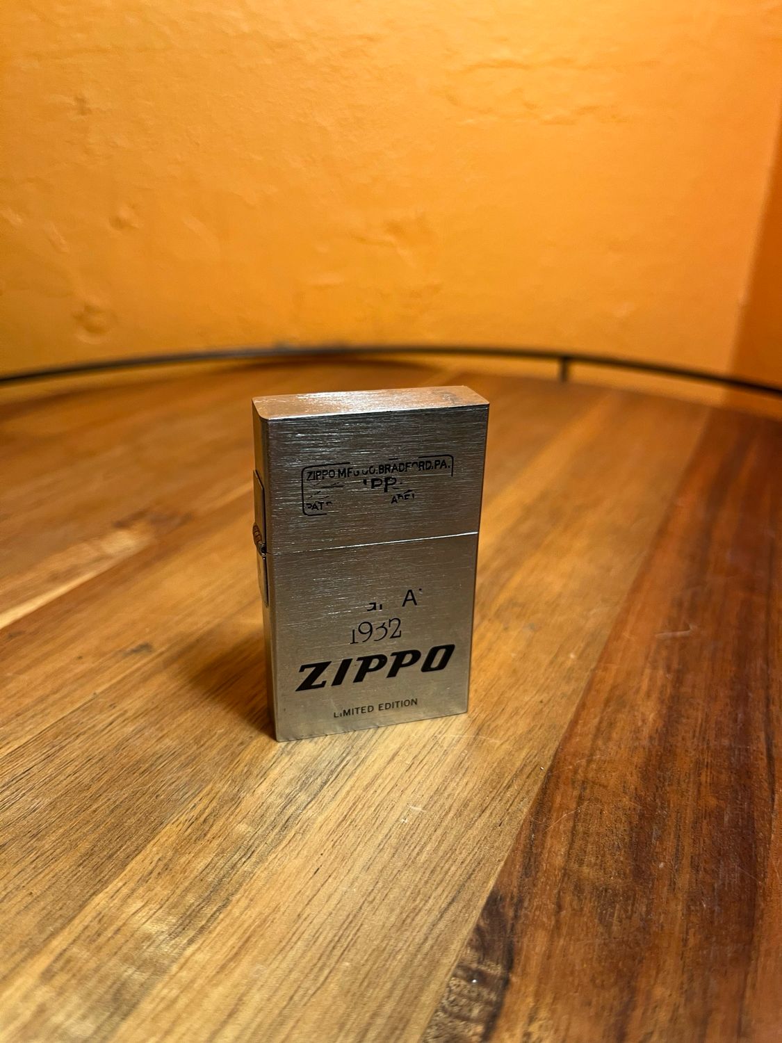 Original 1932 Replica Second Release Zippo Lighter