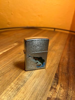 1997 Bass Eating Dragonfly Zippo Lighter