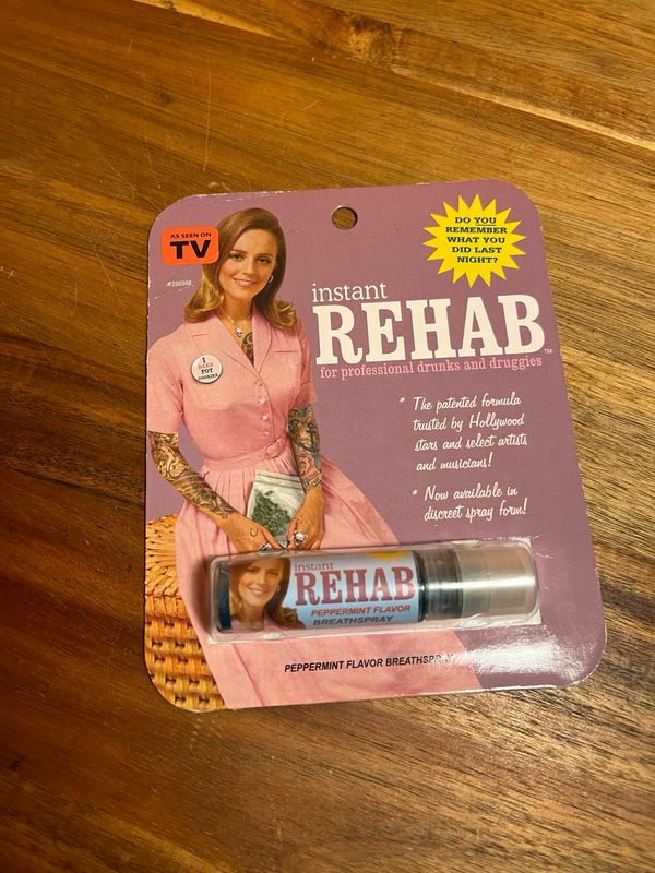 Instant Rehab Novelty Breath Spray