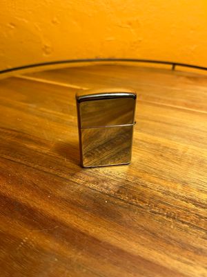 1996 Silver Plate Fly Types Zippo Lighter
