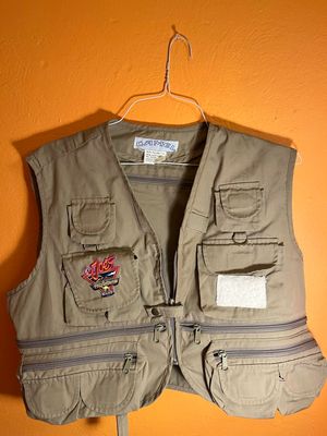 S Small Smokin Joe Camel Fish &amp; Game Fishing Vest