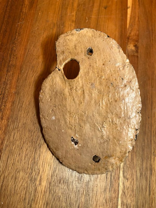 Tree Bark Hanging Match Holder