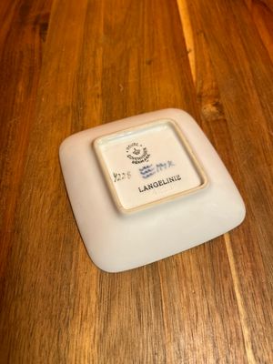 The Little Mermaid Statue In Copenhagen Harbor Danish Porcelain Souvenir Ashtray