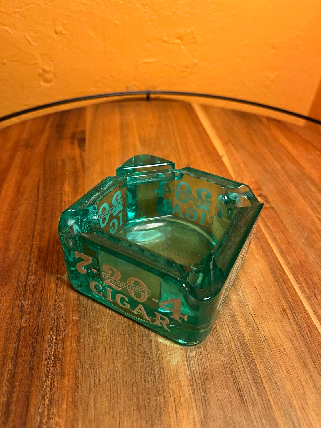 7-20-4 Cigar Green Ashtray