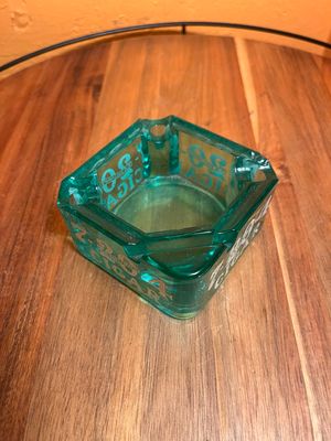 7-20-4 Cigar Green Ashtray