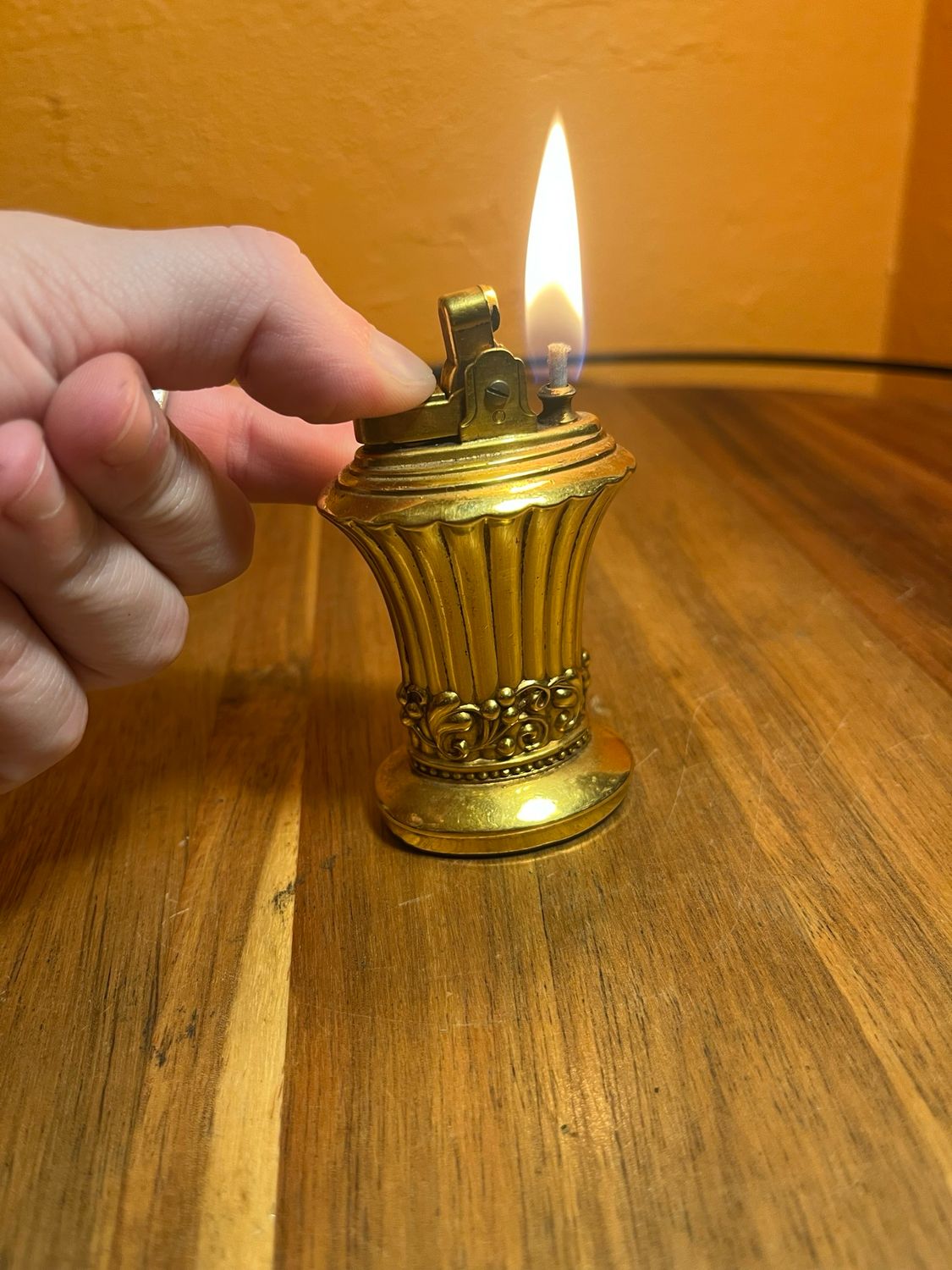 Golden Ronson Newport Lighter