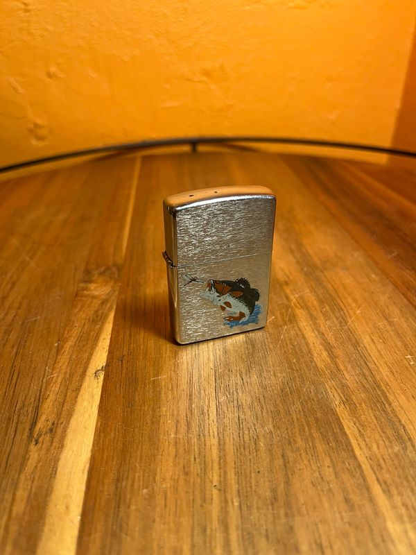1995 Bass Fishing Zippo Lighter