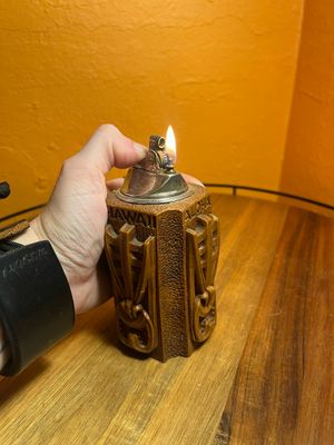 Lono Tiki Hawaiian Souvenir Table Lighter