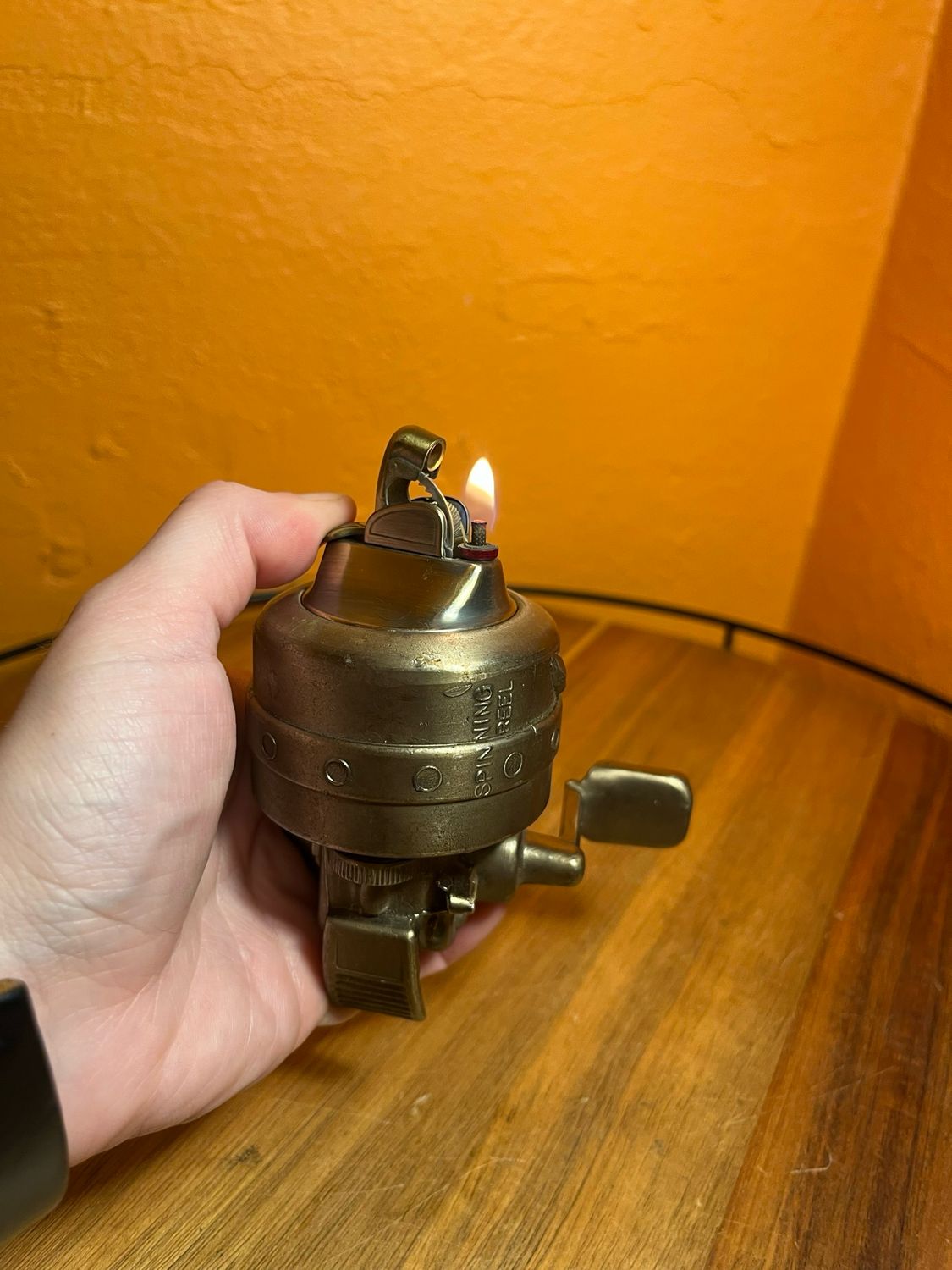 Fishing Reel Table Lighter