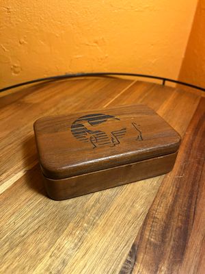 Wooden Camel Box