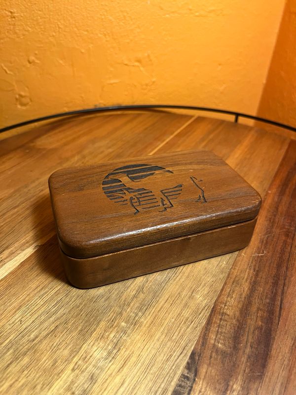 Wooden Camel Box