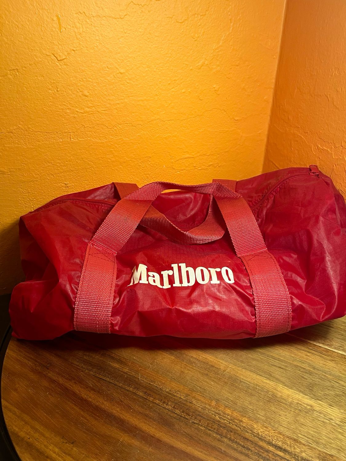 Vintage Marlboro Lightweight Duffel Bag
