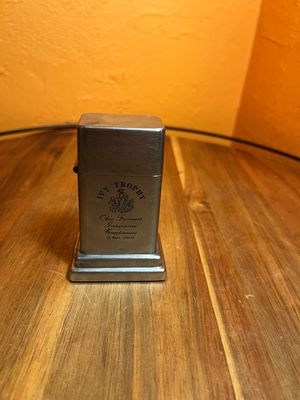 Ivy Trophy Ohio Farmers Insurance Companies Le Roy OH Zippo Barcroft Table Lighter