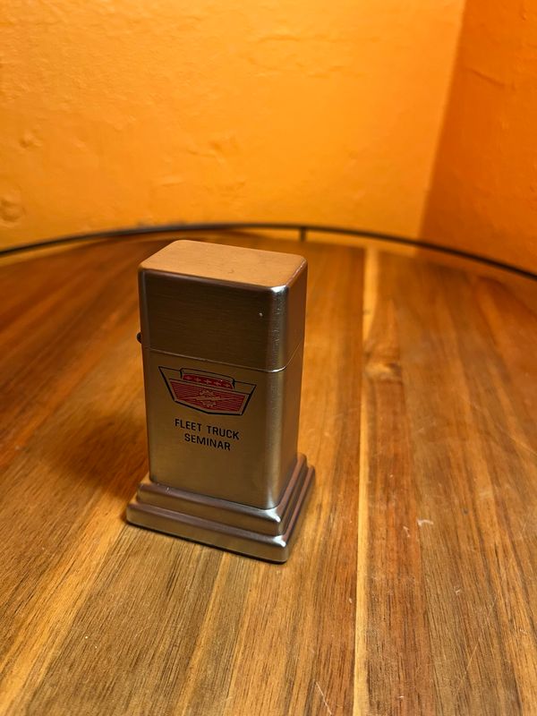 Ford Marketing Institute Fleet Truck Seminar Zippo Barcroft Table Lighter