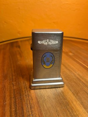 USS Sturgeon SSN 637 Zippo Barcroft Table Lighter