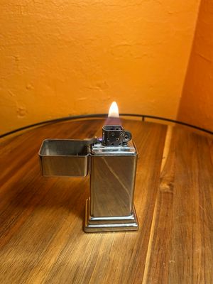 Extra Tall Zippo Barcroft Table Lighter