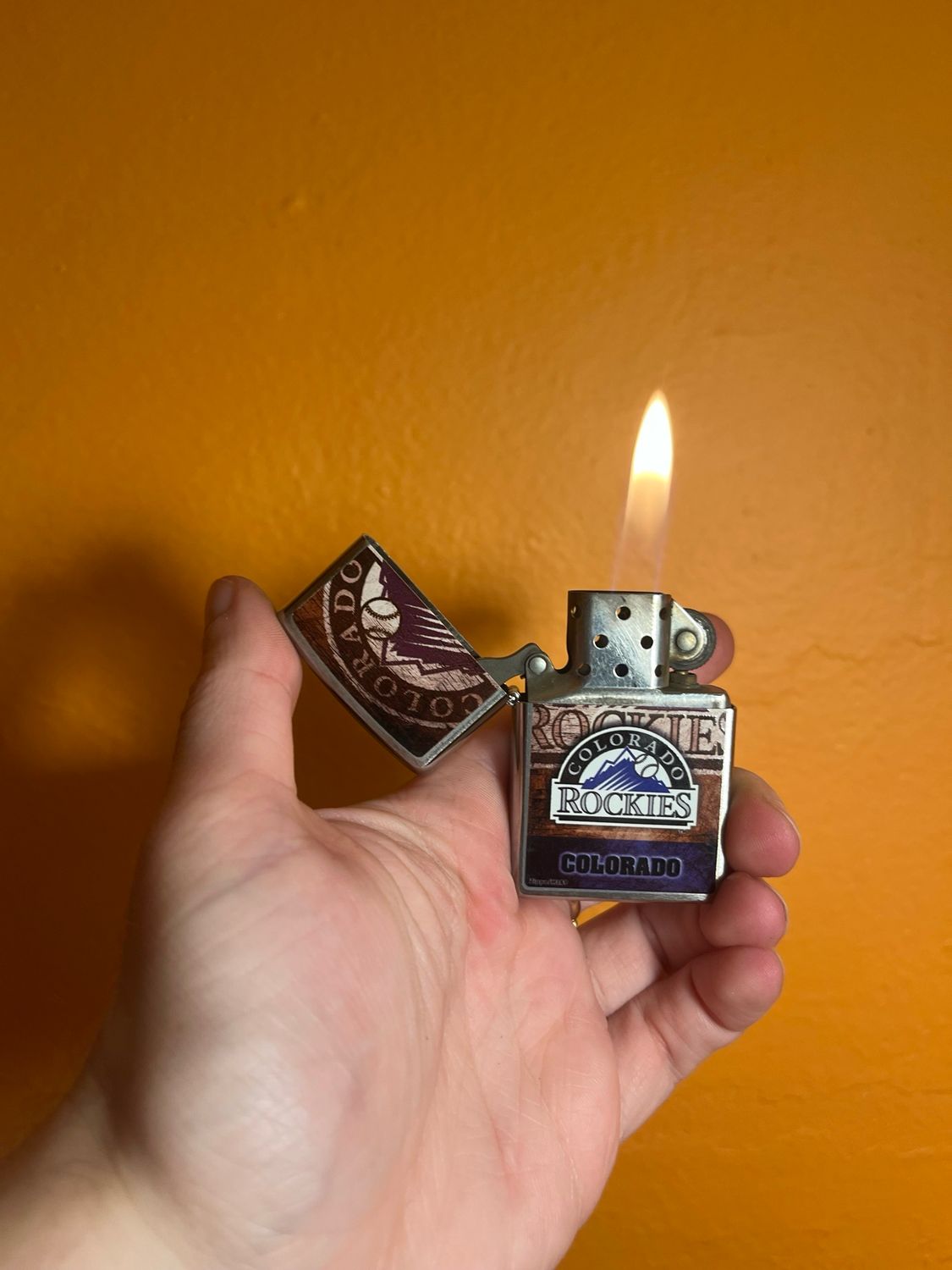 2011 Colorado Rockies Souvenir Zippo Lighter