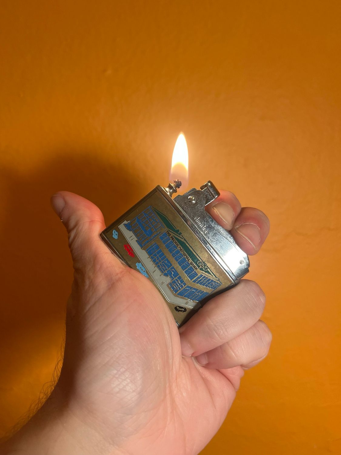 Pacific National Bank Of Seattle Flat Lighter