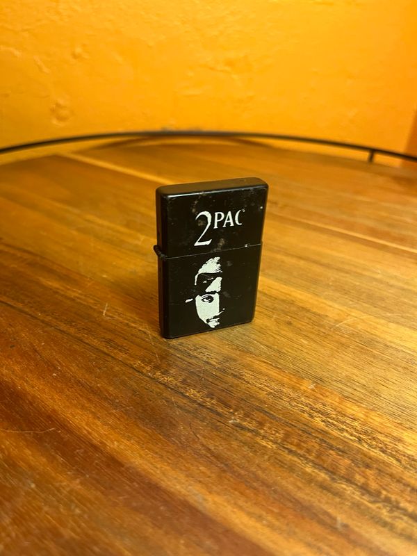 Worn 2Pac Tupac Shakur Flip Top Lighter