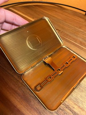 New Majestic Roulette Wheel Cigarette Case