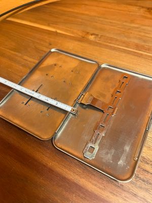 Up To-Date Perpetual Calendar Cigarette Case