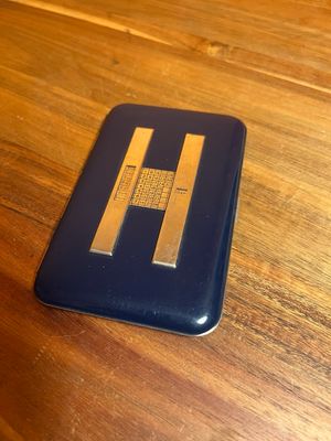 Up To-Date Perpetual Calendar Cigarette Case