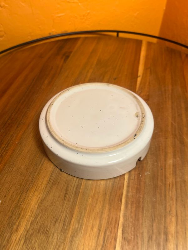 Conneaut Lake Park Rainbow Text Ashtray