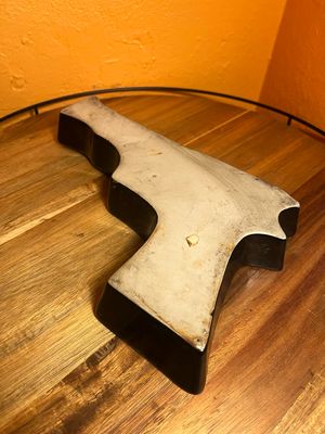 Black Handgun Oversized Ashtray