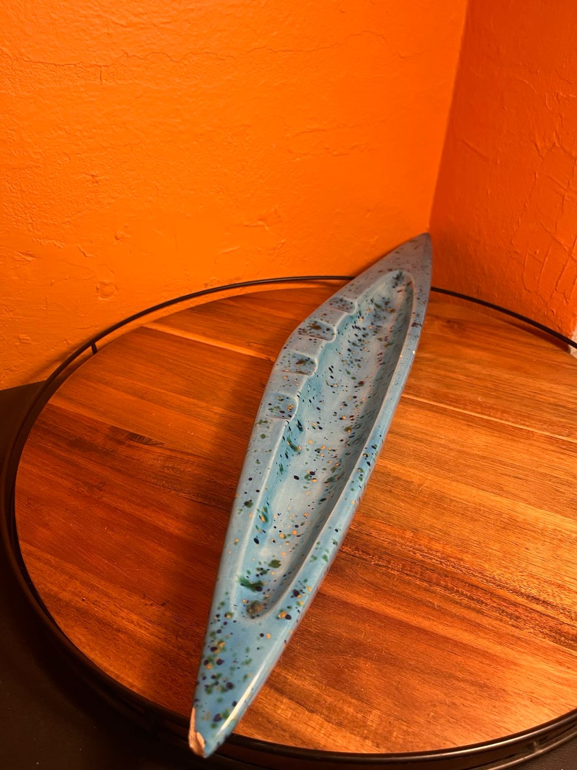 Customized ‘1974 Violet &amp; Rock’ Extra Long Ashtray