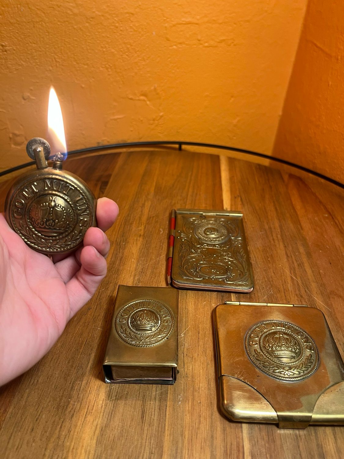 Gott Mit Uns Full Smoking Set