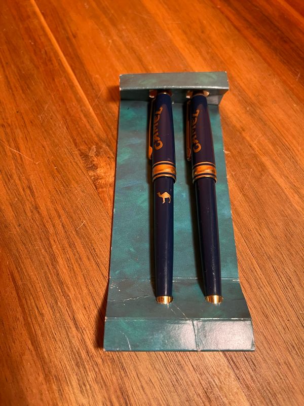 1990s Camel Pens Set