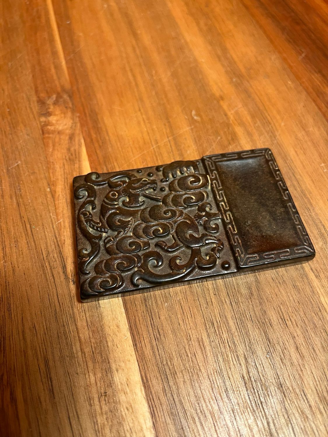 Carved Chinese Ashtray