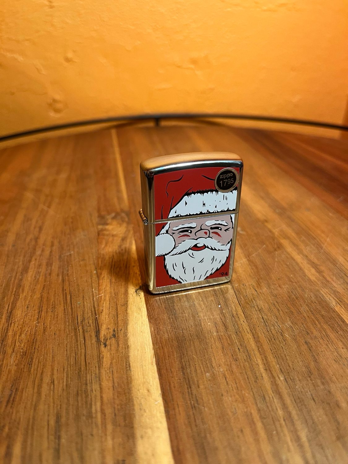 1994 Painted Santa Sealed Unstruck Zippo Lighter