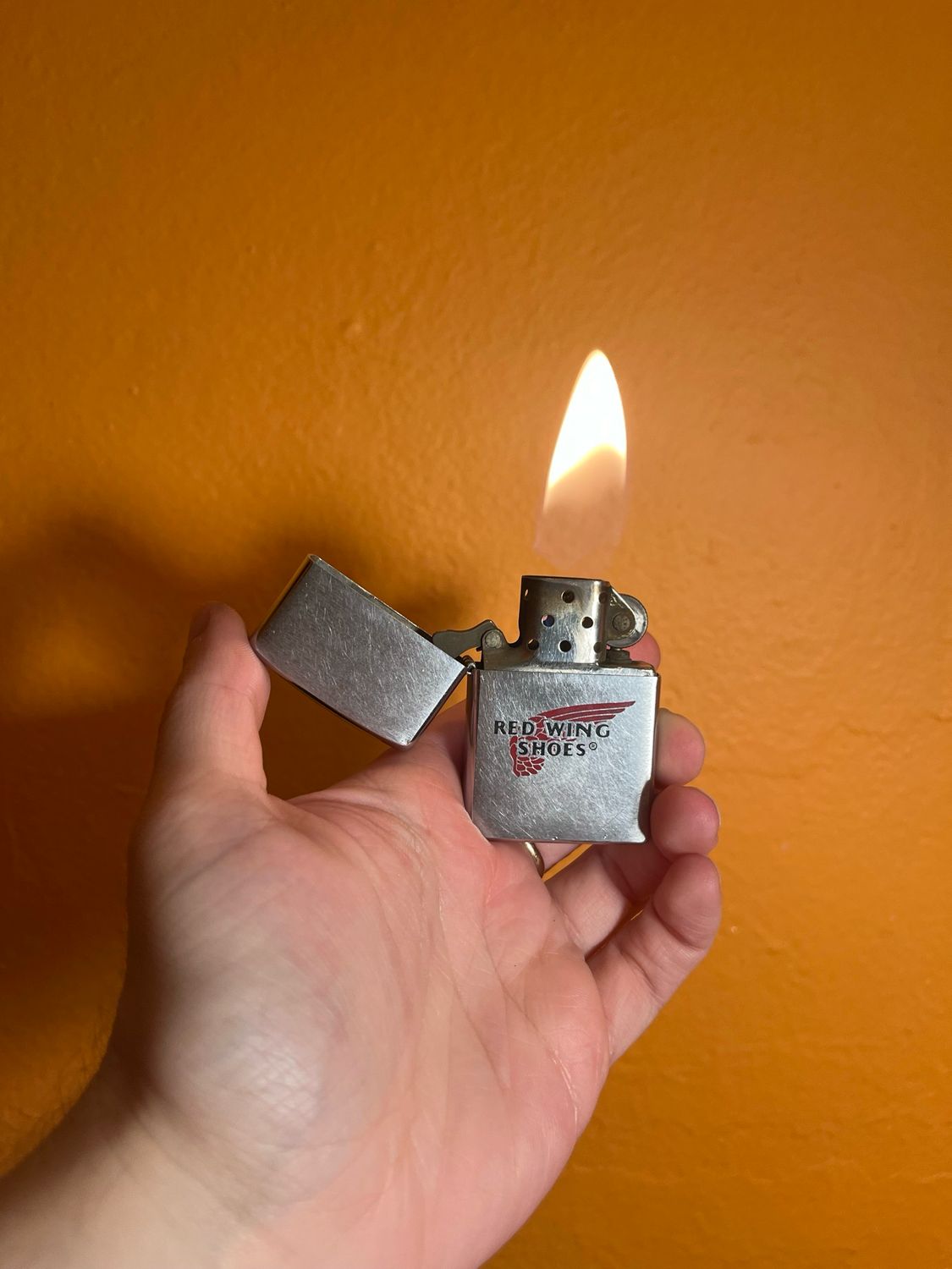 2002 Red Wing Shoes Zippo Lighter